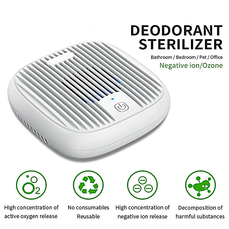 Portable Design Plug In Air Purifier Sterilizer With Ozone Generator 28millions Anion